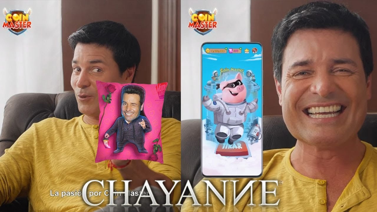 Chayanne juega a Coin Master