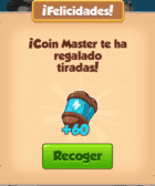 60 Tiradas gratis CoinMaster