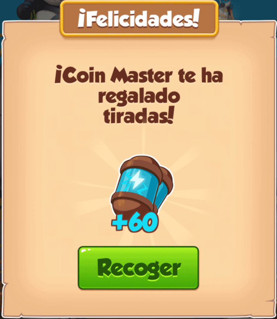 60 Tiradas Gratis Coin Master de hoy 60 Tiradas gratis CoinMaster
