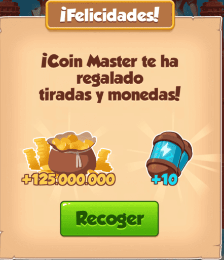 10 Tiradas Gratis Coin Master de hoy