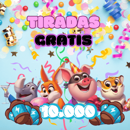 10.000 tiradas gratis Coin Master