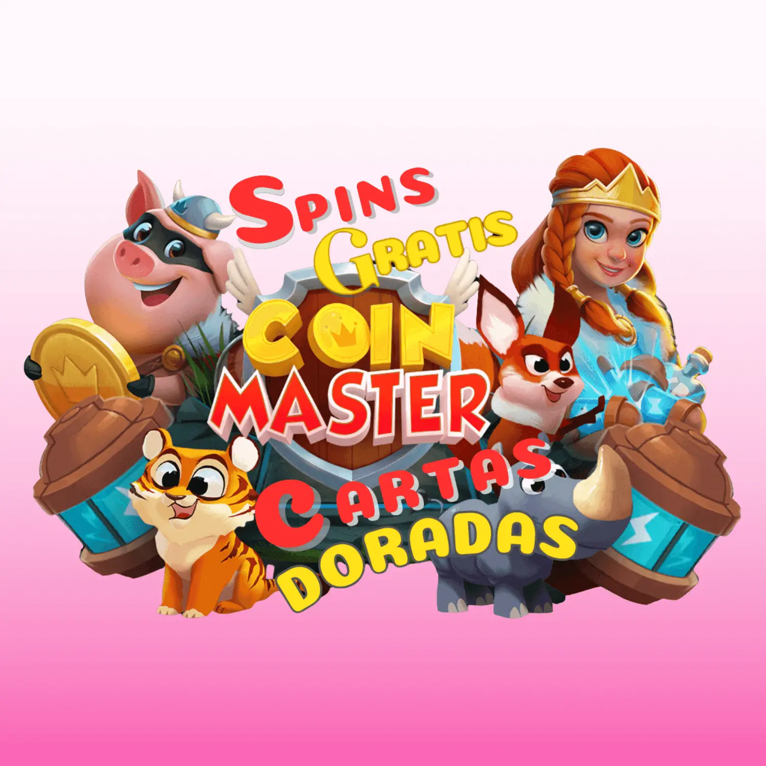Cartas doradas Coin Master