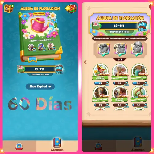 Album de Floración Coin Master