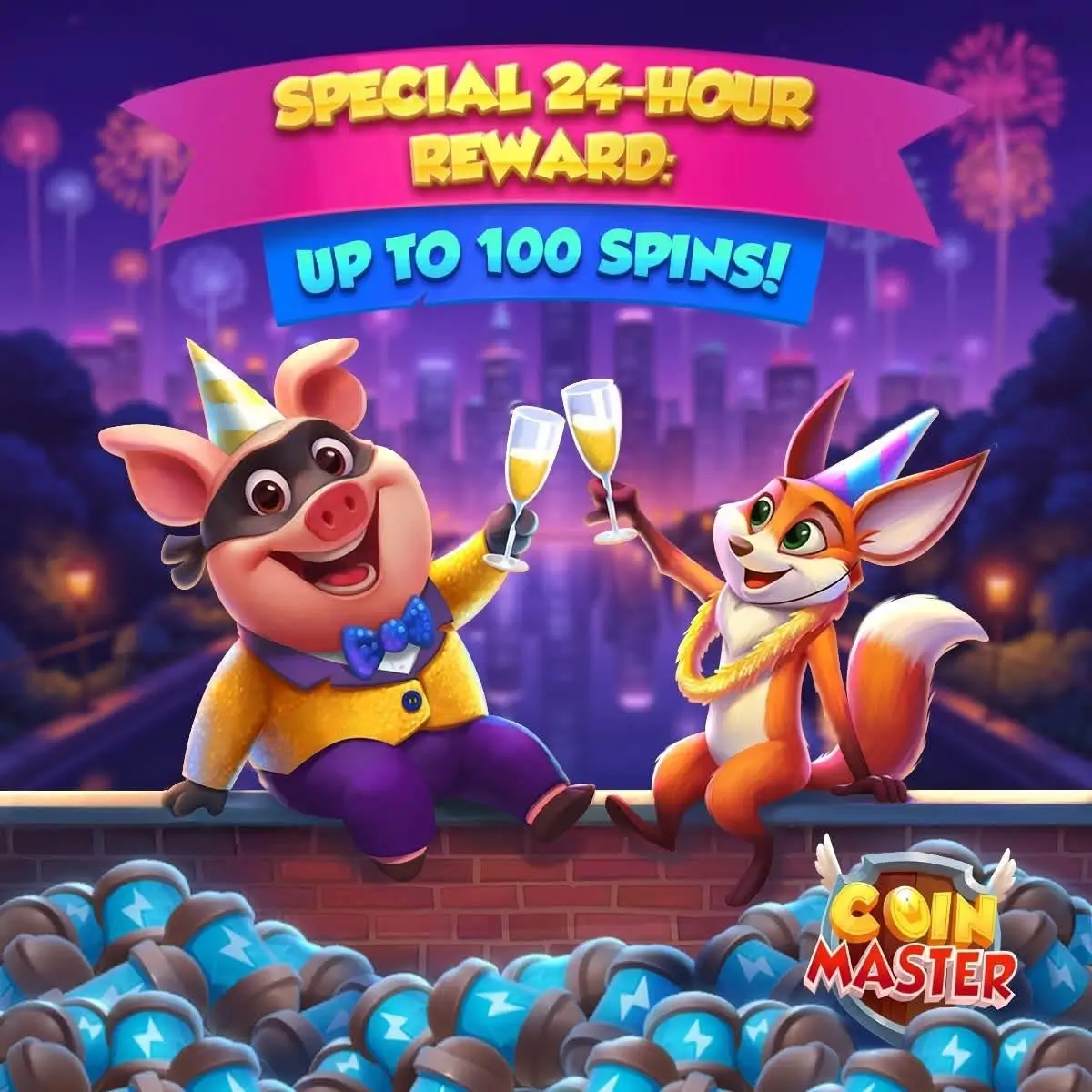 Free Spins Coin Master reward